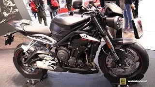 2019 Triumph Street Triple RS - Walkaround - 2018 EICMA Milan