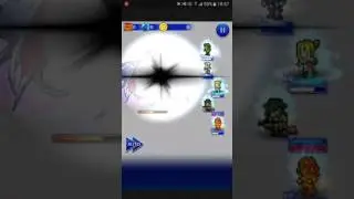 FFRK [Cutting Winds, Soaring Lightning] vs Bahamut (Apocalypse) SP-run CM-style