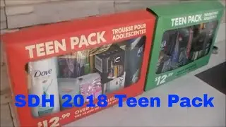 Teen pack summer 2018 Shoppers Drug Mart and review of Schick Quattro razor