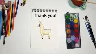 How to Draw a Llama / LLAMA DRAWING FOR KIDS