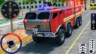 911 US Emergency Firefighter And Ambulance Rescue Simulator 3D - Fire Engine Rescue Sim Games