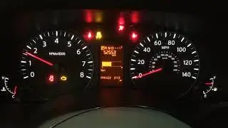 w217 Nissan NV2500 4.0L VQ40DE engine run test