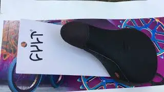 Cult vans old skool pro seat black bmx pivotal seat