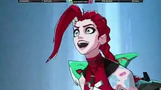 2XKO Evo25 Jinx air throw + Super Mega Death Rocket Monkey Cannon