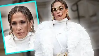 J Lo is looking unrecognizable - plastic surgery alert? 👀😳