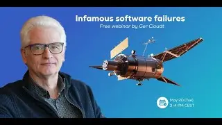Webinar Infamous Software Failures by trainer Ger Cloudt