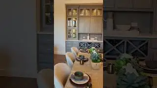 Formal Dining with builtin buffet and storage. #highlandhomes #krithihomesales #txrealtor #hss #tprg
