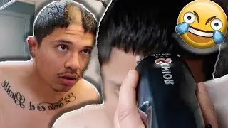 MAMA LE CORTA EL PELO A SU HIJO MIENTRAS DUERME **VENGANZA**