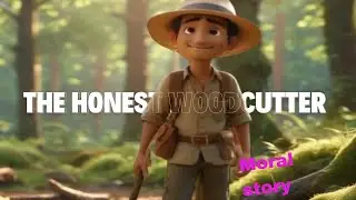 The Honest Wood cutter||Moral story || bedtime stories for kids || the woodcutter story|