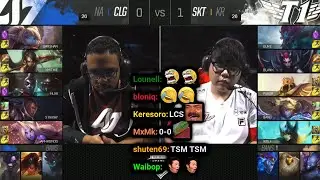 SKT vs CLG Game 2 | 2016 MSI Finals | Twitch VOD with Chat