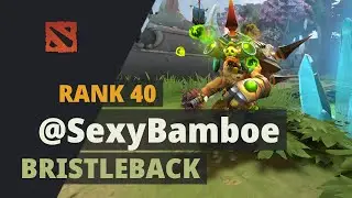 @SexyBamboe (Rank 40) plays Bristleback Dota 2 Full Game