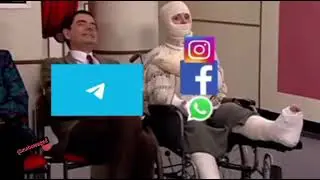 FACEBOOK AND INSTAGRAM BAN|SERVER DOWN|TEASING META|COMEDY 😂🤣|#facebookban #mrbean