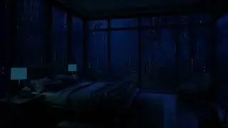 Regen am Fenster: Eine friedliche Nacht für tiefen Schlaf und Ruhe 🌧️