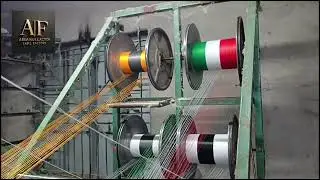 High Speed Needle Loom || 10 mmTwill Tape Making Machines || Aman Ullah Cotton Tape Factory|