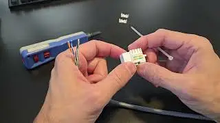 How to Terminate Cat 6 Keystone Jack | Punchdown Wiring Tutorial by Augusta Technology