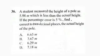 WAEC 2023 | Objective Question 36 to 40