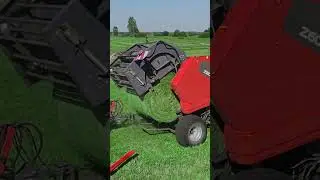 🚜 Metal-Fach Prototype Variable Chamber Baler with Wrapper &ndash; a new level of efficiency! 🌾