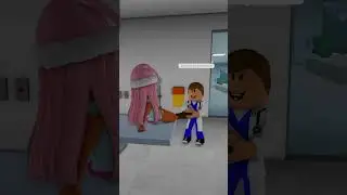 when you have to get a needle from the doctor😭😱#robloxshorts #roblox