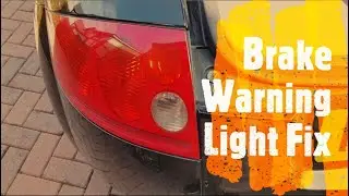 Audi TT Mk1 Brake Warning Light Fix - Part 6