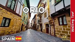 Orio, Pa&iacute;s Vasco 🇪🇸 | Walking Tour en 4K HDR por la costa vasca