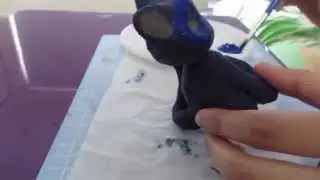Sailormoon Luna clay tutorial