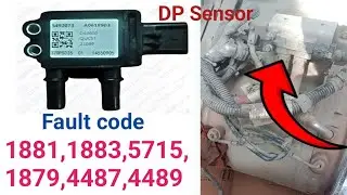 Tata bs6 fault code 1882,1883,5715,1879 Dp sensor problem SCR problems 😭😭