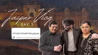 Exploring Jaipur on Our Final Day | Forts, History & Street Food | Day 3 Vlog #jaipurvlog #pinkcity