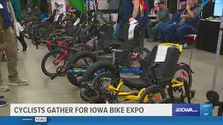 Thousands gather for Iowa Bike Expo at Iowa Events Center