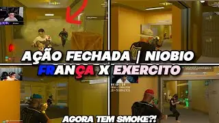 TATICA VIROU EXERCITO? | AGORA ELES TEM SMOKE!!! | FRAN&Ccedil;A X EXERCITO | NIOBIO