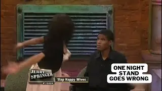 WIFE beats HUSBAND UP for CHEATING #jerryspringer #jerryspringershow #reaction