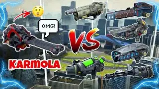 [WR] 🔥Karmola VS Light Weapon Comparison in |War Robots|
