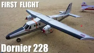 Dornier 228 rc plane maiden flight