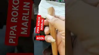 PIPA ROKOK MONCONG MARLIN  #piparokoktandukkidang #pipa #piparokokkayukemuning #once