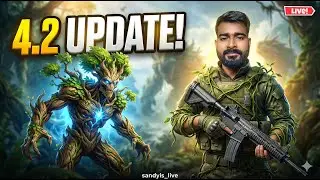 🔥 BGMI 4.2 Update Live! 😱 New Monster Mode | OP Gameplay | sandyis_live