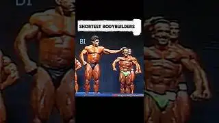 SABSE छोटी HEIGHT वाले BODYBUILDERS 🤏 \\ Shortest Height Bodybuilder #shorts #bodybuilding