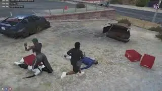 tiroteo vs crips