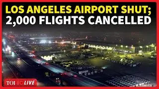 US News LIVE: Chaos In American Skies; LA Airport Shut, 2,000 Flights Cancelled, 7k+ Delayed