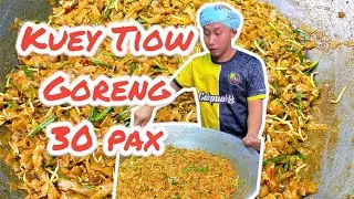 Resepi KUEY TIOW GORENG UNTUK 30 PAX