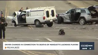 Driver charged in connection to death of Marquette Lacrosse players