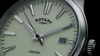 Rotary Stainless Steel Oxford Gents Quartz Watch - GB05092/32