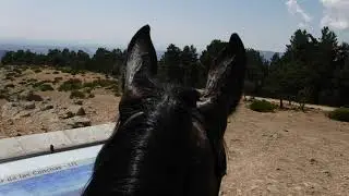 Ruta a caballo al Mirador de las Canchas-Sierra de Madrid (Vol 6-10)