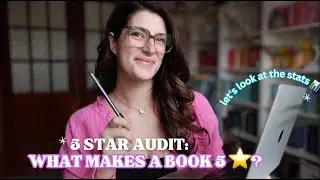 5 star book audit| let's look at what makes a five star read, and what my 5 stars have in common ⭐️