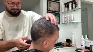 Um atendimento na &iacute;ntegra de corte de cabelo &agrave; M&aacute;quina. Aprecie e compartilhe!!
