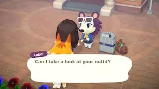 Animal Crossing New Horizons - Quick Label Visit