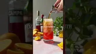 Low ABV Cocktail: the Americano cocktail! #lowabv #campari