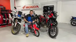 Honda Africa Twins Pickup - review will be out soon.