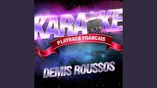 Rain And Tears — Karaoké Playback Avec Choeurs — Rendu Célèbre Par Demis Roussos