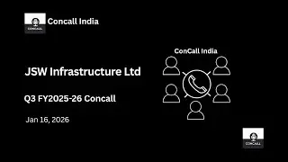 JSW Infrastructure Ltd Q3 FY2025-26 Concall