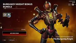 Legendary Skin for Pathfinder (Burgundy Knight), S16 Store Update. [Apex Legends -Highlight- Apr.23]