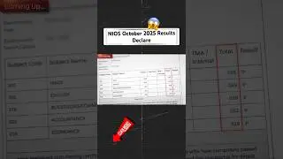 NIOS October 2025 Result Declare Final Date?